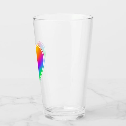 Regenbooggradiënt Glas (Links)
