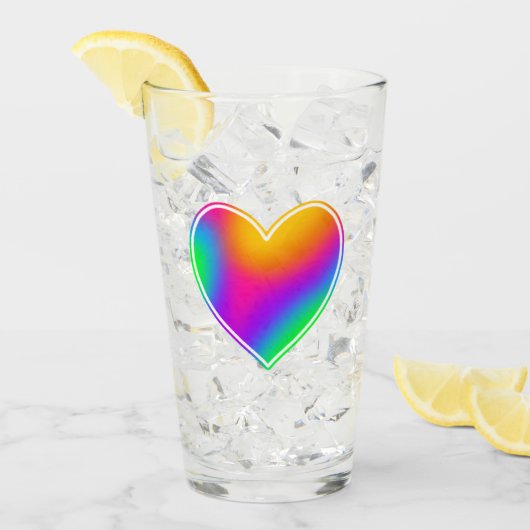 Regenbooggradiënt Glas (Voorkant ijs)