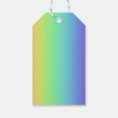  regenbooggradiënt Labels Cadeaulabel (Achterkant)