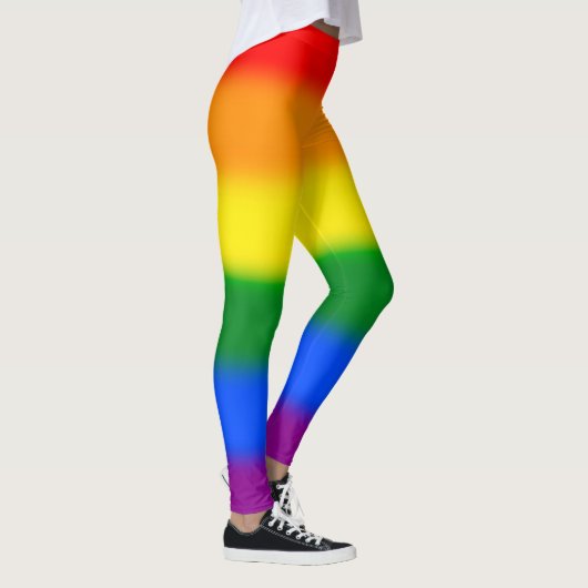 Regenbooggradiënt Leggings (Rechts)
