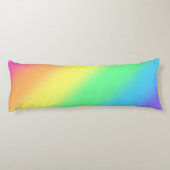 Regenbooggradiënt Lichaamskussen (Achterkant)