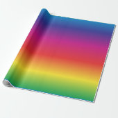 Regenbooggradiënt, omlooppapier cadeaupapier (Uitgerold)