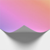 Regenbooggradiënt (ondergedompeld) cadeaupapier (Hoek)