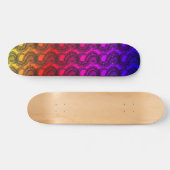 Regenbooggradiënt Pangolin skateboard (Horizontaal)