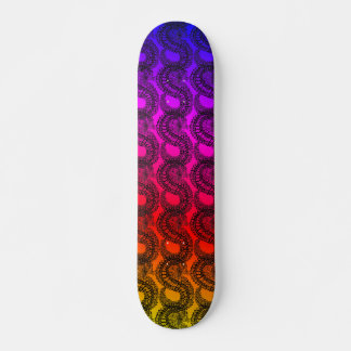 Regenbooggradiënt Pangolin skateboard