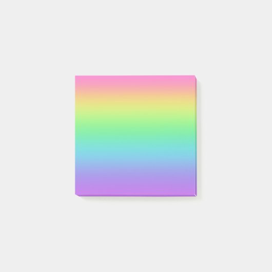 Regenbooggradiënt Post-it® Notes (Voorkant)