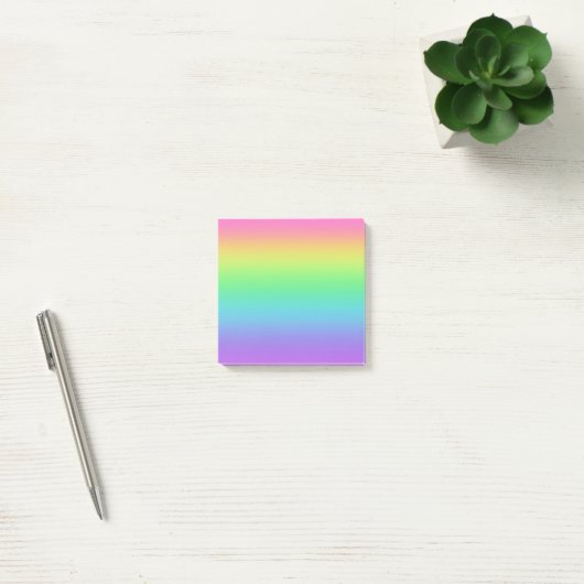 Regenbooggradiënt Post-it® Notes (Kantoor)