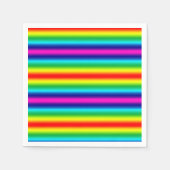 Regenbooggradiënt. Servet (Voorkant)