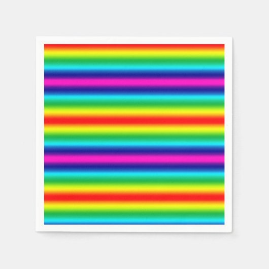 Regenbooggradiënt. Servet (Voorkant)