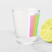 Regenbooggradiënt Shot Glas (Links)