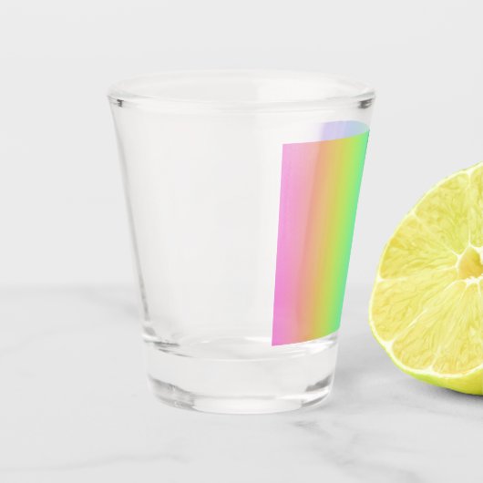 Regenbooggradiënt Shot Glas (Links)