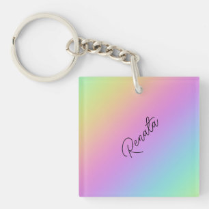 Regenbooggradiënt Sleutelhanger