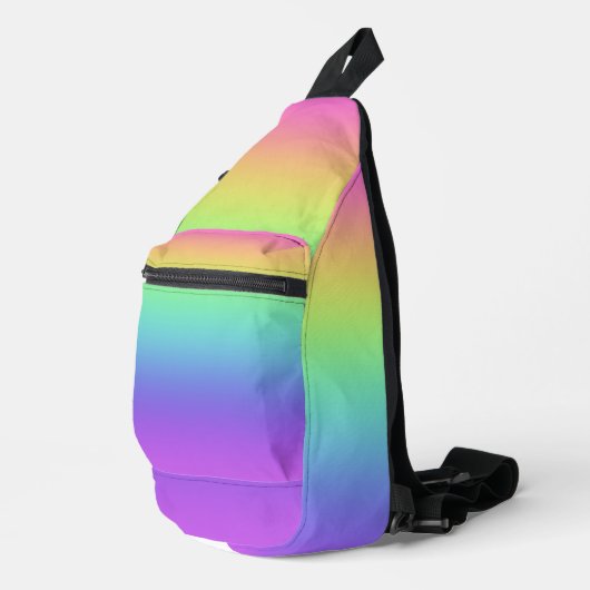 Regenbooggradiënt Sling Bag (Rechterhoek)