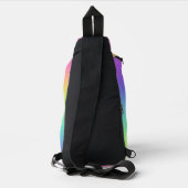 Regenbooggradiënt Sling Bag (Achterkant)