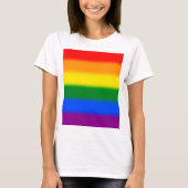 Regenbooggradiënt T-shirt (Voorkant)