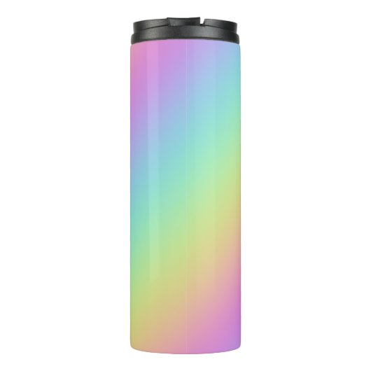 Regenbooggradiënt Thermosbeker (Achterkant)