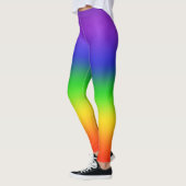 Regenbooggradiënt Verticaal Leggings (Links)