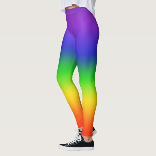 Regenbooggradiënt Verticaal Leggings (Links)