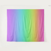 Regenbooggradiënt Wandkleed (Voorkant (horizontaal))