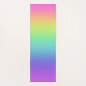Regenbooggradiënt Yoga Mat (Achterkant)