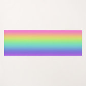 Regenbooggradiënt Yoga Mat (Voorkant (horizontaal))