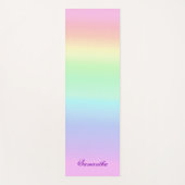 regenbooggradiënt yogamat (Voorkant)