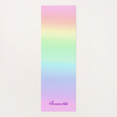 regenbooggradiënt yogamat (Achterkant)