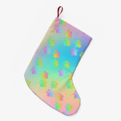 Regenbooggradiëntverf Kleine Kerstsok (Voorkant (Hangend))