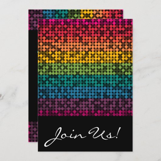 Regenbooggram Kaart (Voorkant / Achterkant)