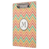 Regenbooggrap Zigzag Chevron Stripes Klembord (Links)