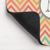 Regenbooggras Zigzag Chevrons Muismat (Hoek)