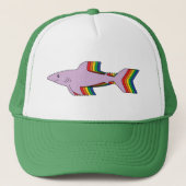Regenbooghaai Trucker Pet (Voorkant)