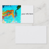 regenbooghaaien visitekaartje (Voorkant / Achterkant)