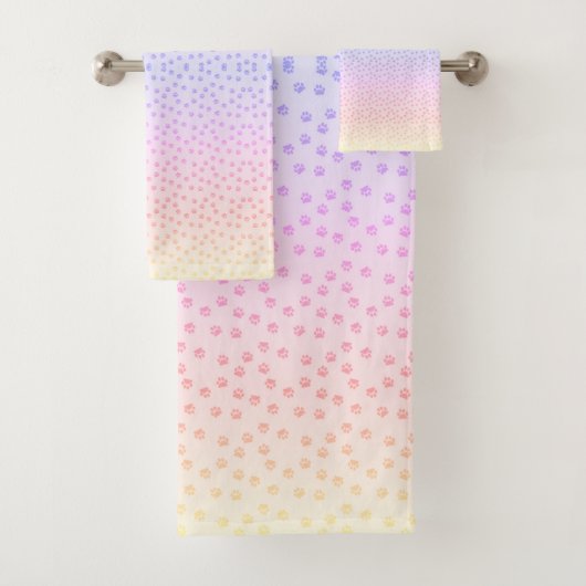 Regenbooghanddrukken Bad Handdoek (Insitu)