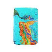 regenboogharige zeemeervis drijvend badmat (Voorkant Verticaal)