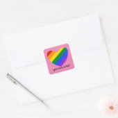 Regenbooghart #1 Sticker (Envelop)
