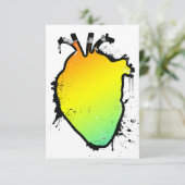 regenbooghart kaart (Staand voorkant)