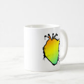 regenbooghart koffiemok (Voorkant rechts)
