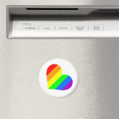 Regenbooghart op weet magneet (Insitu (Vaatwasser))
