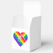 Regenbooghart trots   bedankdoosjes (Geopend)