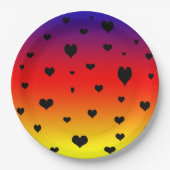 Regenboogharten, Papieren Bordje (Voorkant)