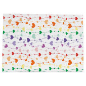  regenboogharten Patroon Kinder Groot Cadeauzakje (Achterkant)