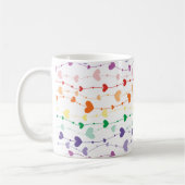  regenboogharten Patroon Kitchen Koffiemok (Links)