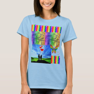 regenboogharten t-shirt