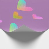 Regenboogharten — Wapenpapier Cadeaupapier (Hoek)