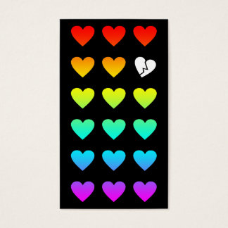 regenbooghartslag visitekaartje