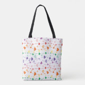 regenbooghartspatroon tote bag (Achterkant)