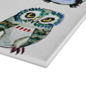 Regenbooghazen en waterverf van katten snijplank (Hoek)