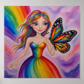 regenboogheks poster (Voorkant)