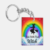 regenboogheks sleutelhanger (Voorkant Links)